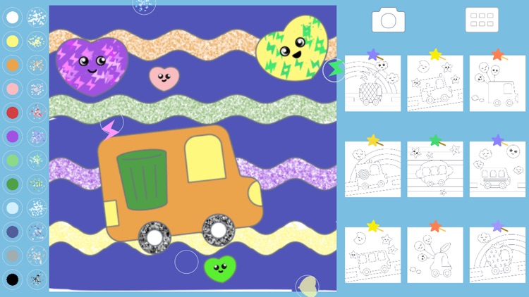 Car Truck Coloring Kid Toddler screenshot-9