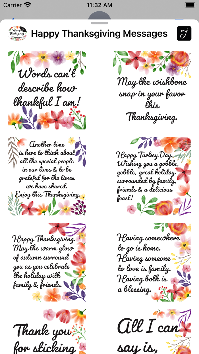 Happy Thanksgiving Messages