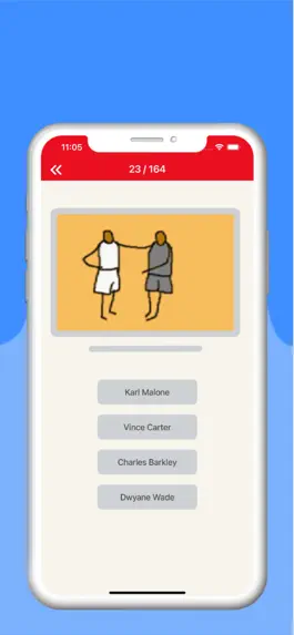 Game screenshot 看图猜球星-火柴人NBA，哪些是你记忆中的感动？ hack