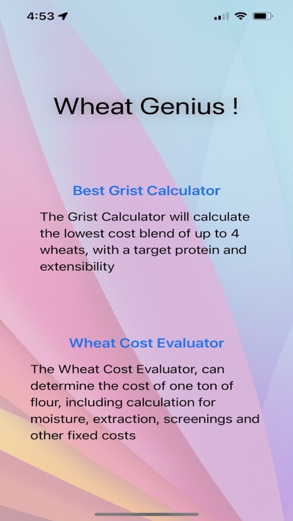 Wheat Calc