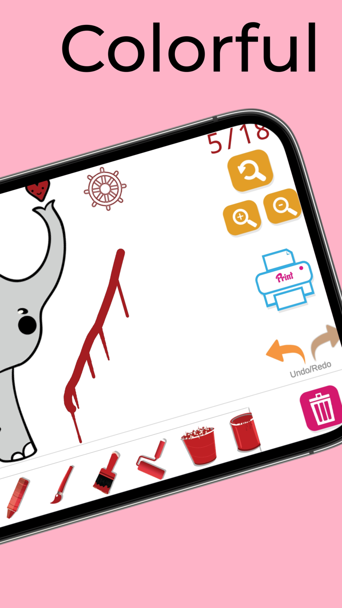 Coloring - Mandala  Paint Game