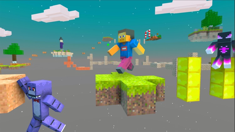 Craft Parkour : 3D Blocky Race