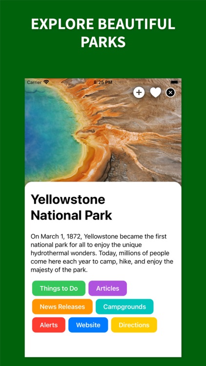 Park’d: National Parks Tracker