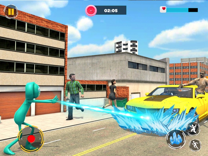 Stickman Puppet Rope Hero Game