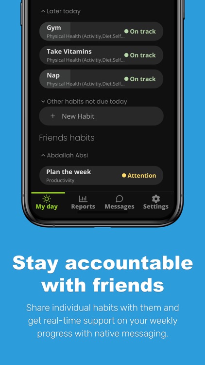 Weekup - Weekly Habit Tracker screenshot-3
