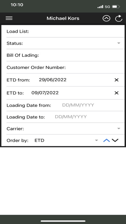 Capri Holdings – TMS