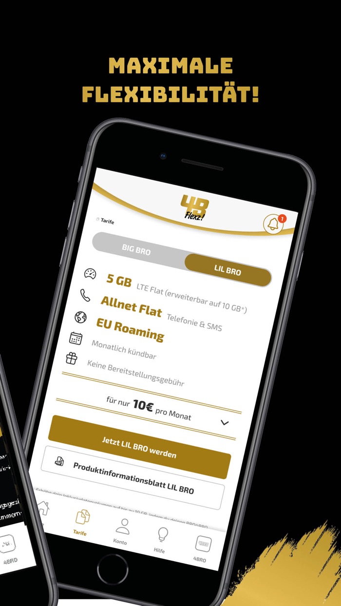 4B FLEXZ – Mobilfunk für BROs