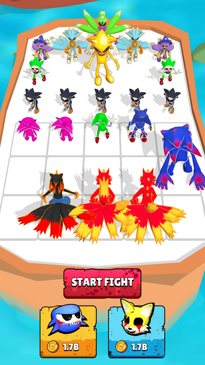 Merge Fight - Hedgehog  Fox