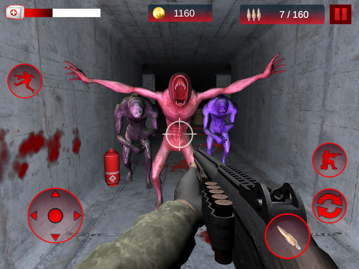 Zombie 3D Alien Creature