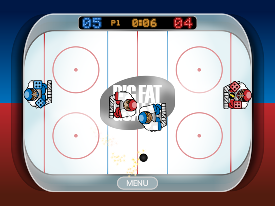 Big Fat Goalie Ice Hockey screenshot 2