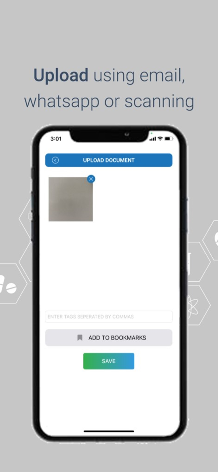 Driefcase ABHA, Health Records