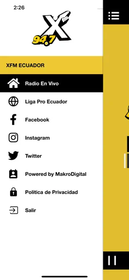 Game screenshot XFM ECUADOR hack
