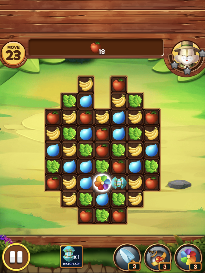Fruits Garden Match 3