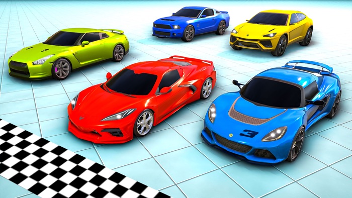 Super Hero Car Stunt GT Racing