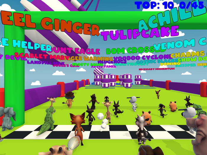 ANIMALS KNOCKOUT PARTY TIME