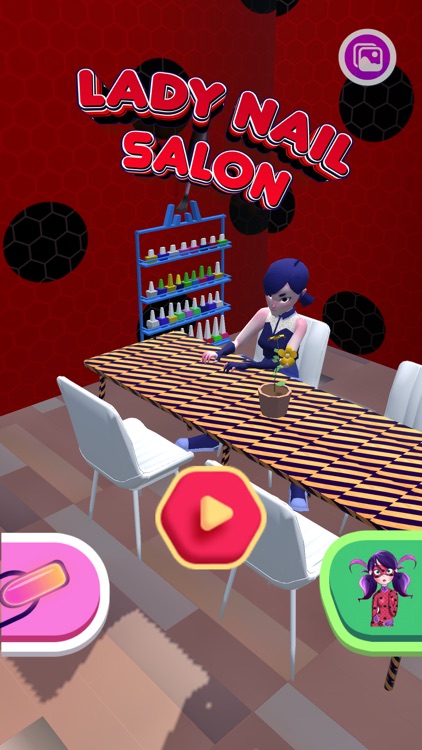 Fashion Ladybug Nail Salon 3D