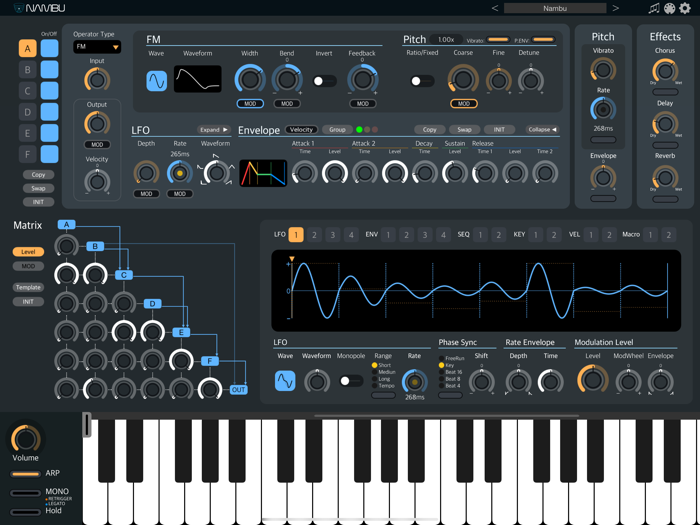 Nambu - AUv3 Plugin Synth