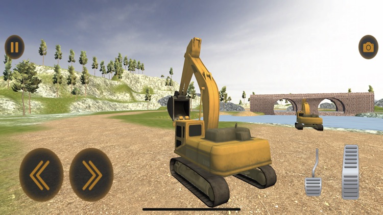 Excavator Crane Driving Sim screenshot-5