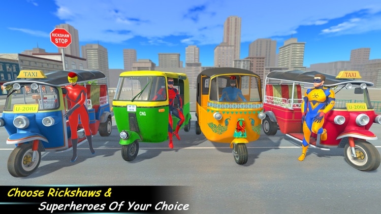 Tuk Tuk Rickshaw Driving Game