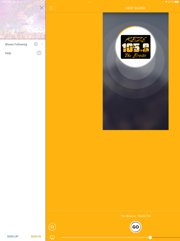 KBZE 105.9FM screenshot 3