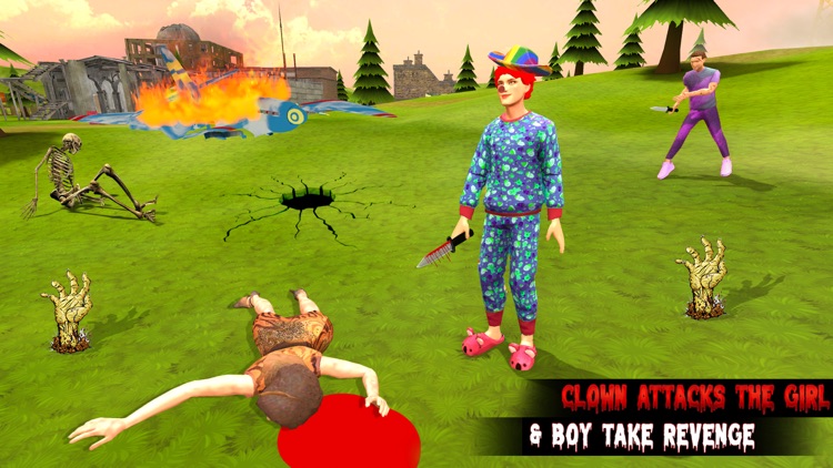 Horror Clown Survival Island screenshot-3