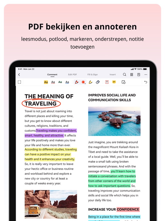 PDFelement - PDF Editor iPad app afbeelding 4