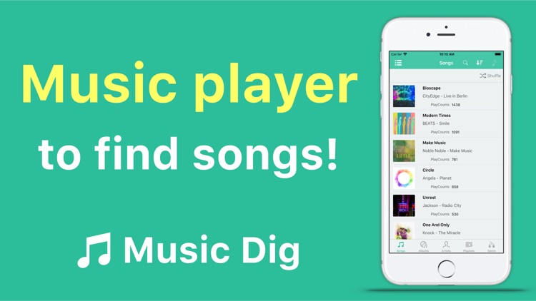 Music Dig - Song & PlayCount