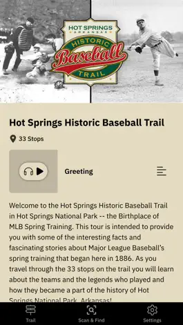 Game screenshot Hot Springs Baseball Trail mod apk