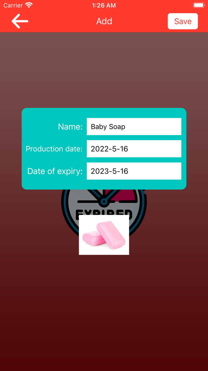 Expired Product manage