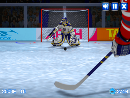 Ice Hockey shootout screenshot 2