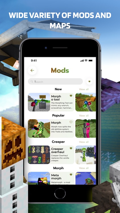 Morph Mods Maps for Minecraft screenshot-3