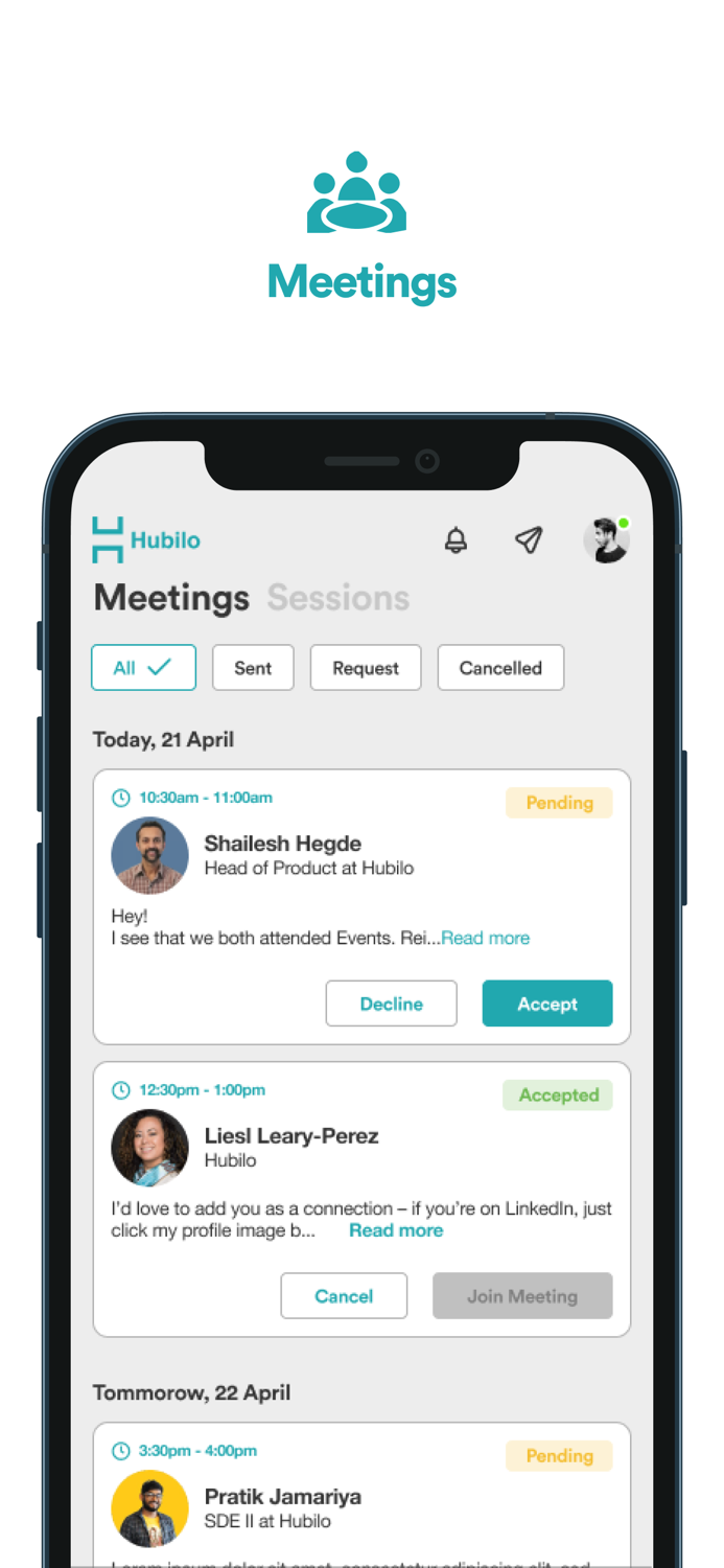 FinCrime Festival Meeting App