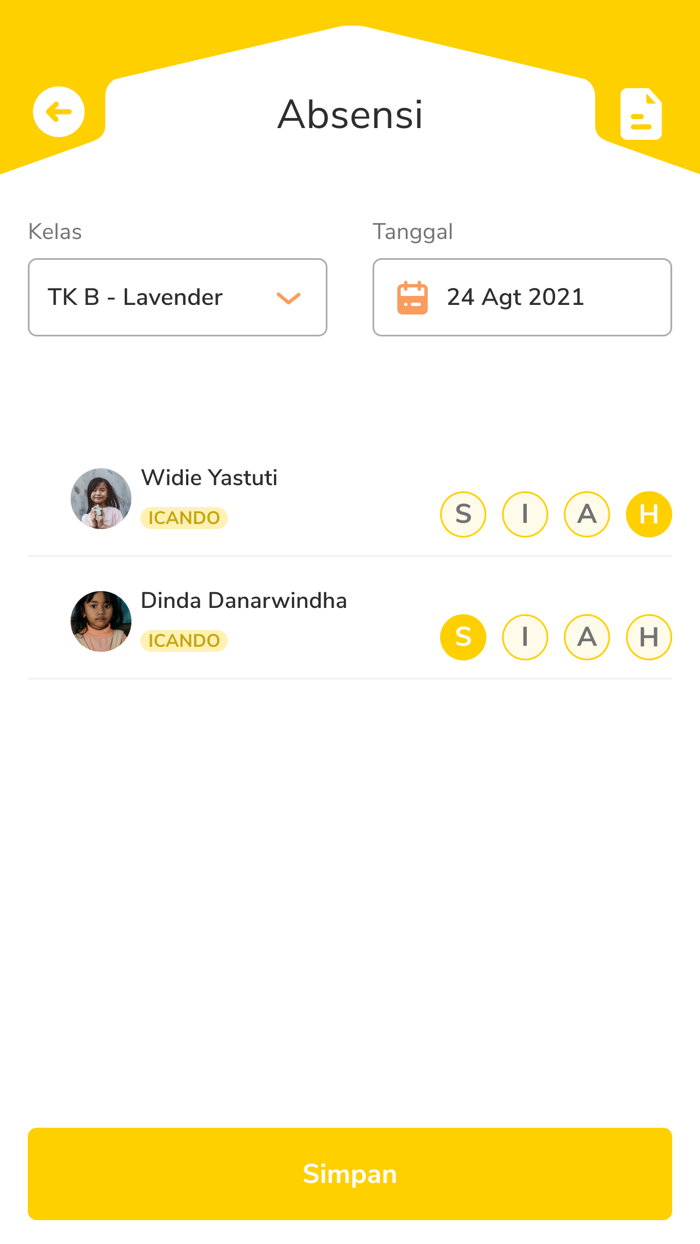 ICANDO - App Manajemen Sekolah
