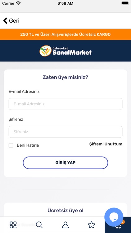 Özbereket Sanal Market screenshot-3