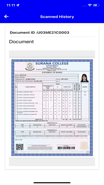 Surana College SeQR Scan screenshot-3