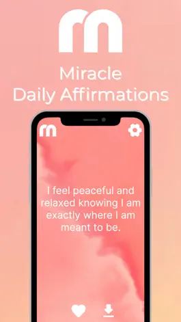 Game screenshot Miracle - Daily Affirmations hack