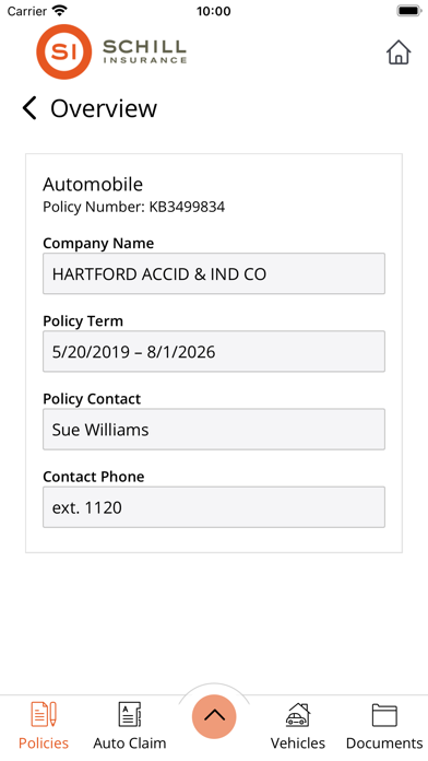 Schill Insurance Online screenshot 4