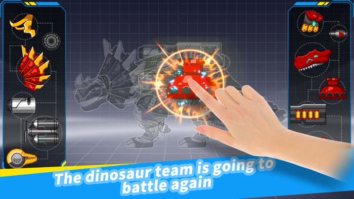 Dinosaur Assemble Gacha