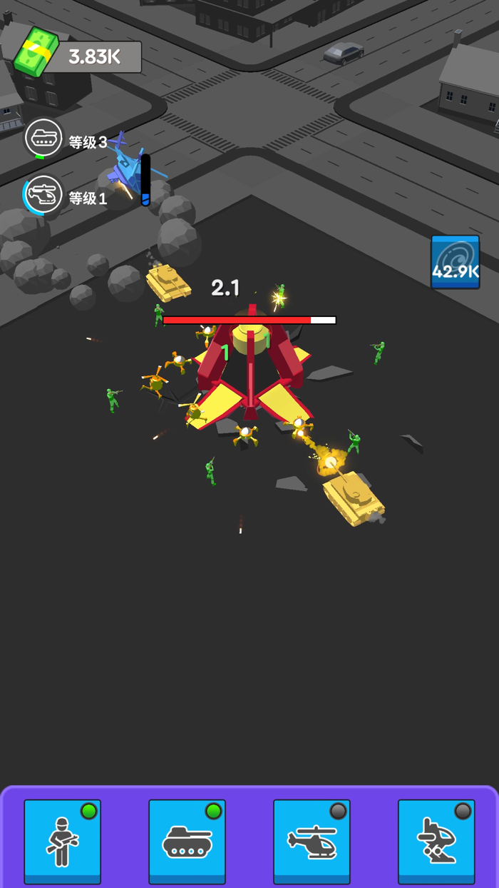 土地的捍卫者 点击防御