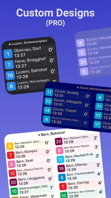 Raily: Das Schweizer ÖV Widget screenshot 3