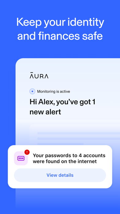 Aura: Your Digital Security Screenshot