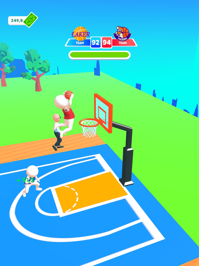 Basketball Court Player