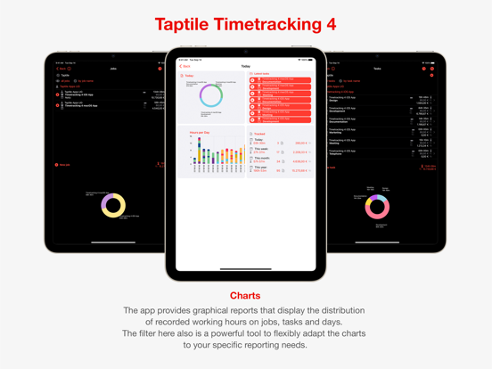 Taptile Timetracking 4 screenshot 2