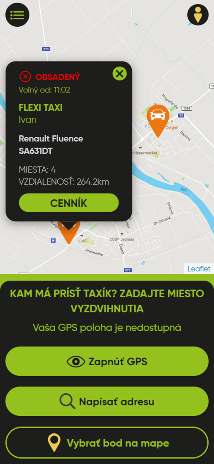 Flexi taxi