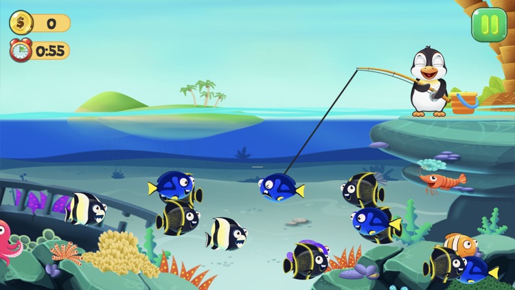 Mania Penguin Fishing screenshot-4