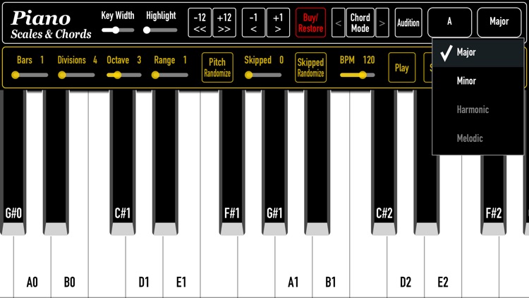 Piano Scales & Chords