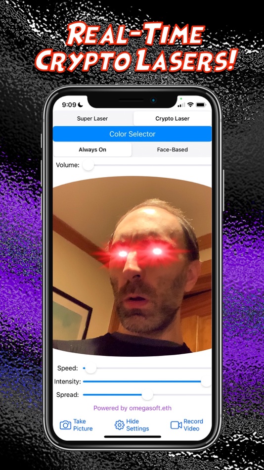 Crypto Laser Eyes Generator por Omegasoft (iOS Apps) — AppAgg