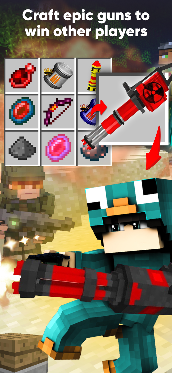 Guns Addons Mods for Minecraft