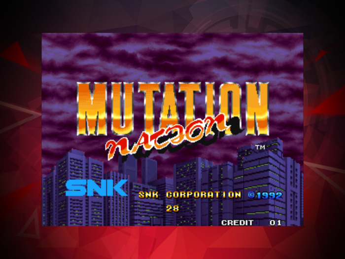 MUTATION NATION ACA NEOGEO