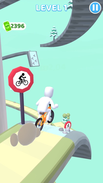 Fold Bike Run screenshot-4